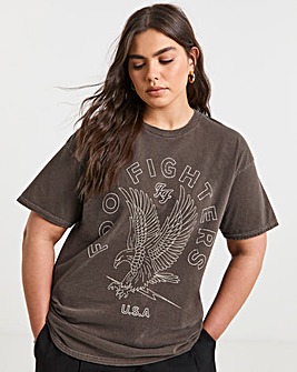 Chocolate Foo Fighters License T-Shirt