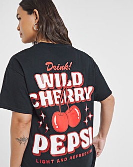 Black Cherry Pepsi License T-Shirt
