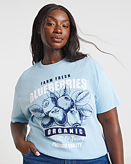 Blueberries Graphic T-Shirt