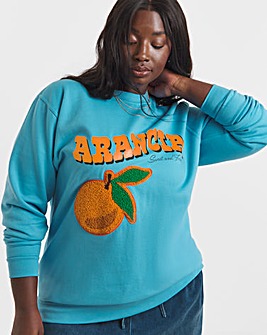 Arancia Boucle Sweatshirt