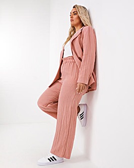Dusty Pink Relaxed Lightweight Trouser
