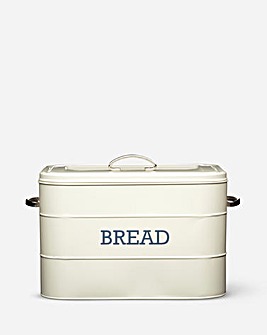 Living Nostalgia Cream Bread Bin