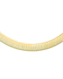 9ct Yellow Gold Herringbone Chain