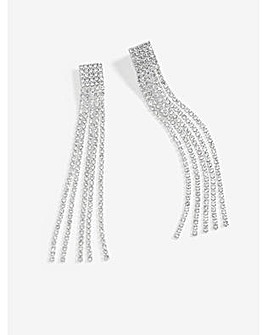 Mood Crystal Shower Drop Earrings