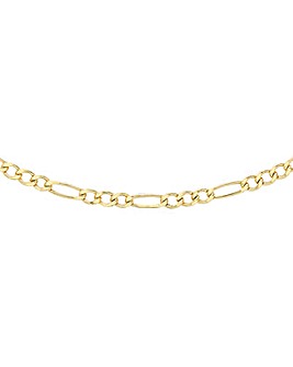 9 Carat Gold Figaro Chain