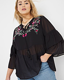 Joe Browns Embroidered Blouse