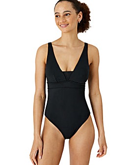 Accessorize Lexi Ribbed Shaping Swimsuit
