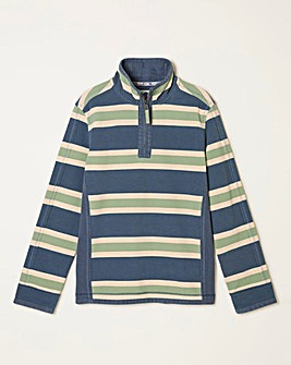 FatFace All Over Stripe Airlie Sweatshirt (Regular & Tall) - Blue Multi