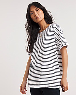 Julipa Button Shoulder T-Shirt