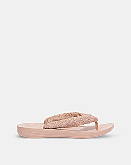 Fitflop Iqushion Towelling Flip Flops D Fit