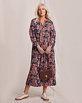 Julipa Printed Jersey Midi Dress