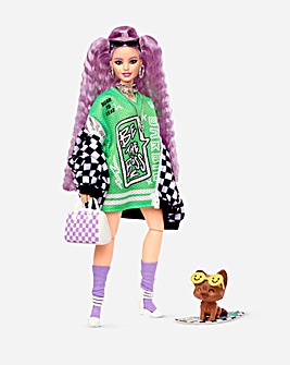 Barbie Extra Chequered Jacket Doll