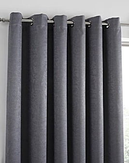 Fusion Dimout Strata Light Filtering Eyelet Curtains