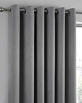 Fusion Strata Light Filtering Eyelet Curtains