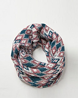 Fatface Frankie Fairisle Snood