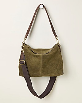 Fatface Suede Envelope Bag