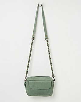 Fatface Leather Olso Camera Bag