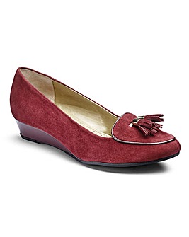 Van Dal Suede Wedge Shoes Wide E Fit