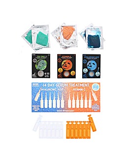 Skin Treats Hydrogel And Ampoules Bundle For Radiant Renewed  Smoother Skin