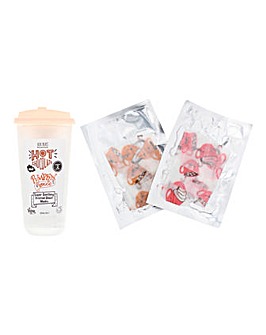 Skin Treats 2 Printed Sheet Masks - Hot Chocolate  Pumpkin Spice