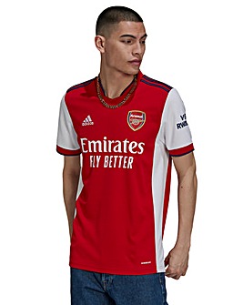 adidas Arsenal FC Mens 2021/22 Short Sleeve Home Replica Shirt