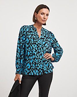 Button Front Blouse