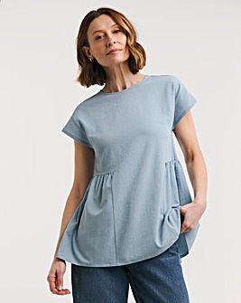 Short Sleeve Smock Top