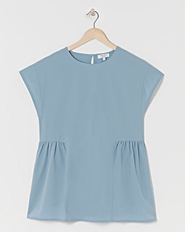 Short Sleeve Smock Top