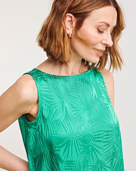 Jacquard Shell Top