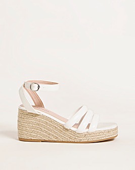 Strappy Espadrille Sandal EEE Fit