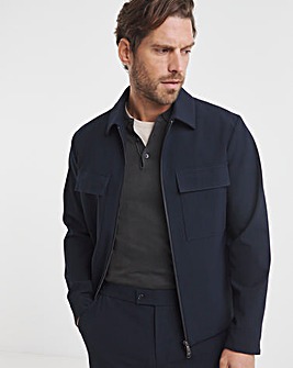 Tailored Zip Through Harrington