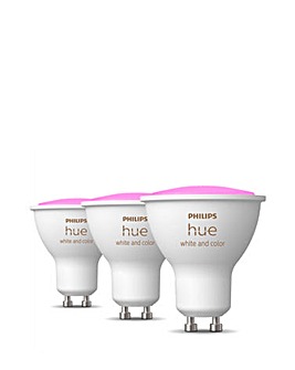 Philips Hue WCA 4.3W GU10 3P EUR Lightbulb