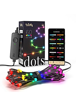Twinkly Dots Flexible LED Light String with 60 RGB- 3 Meters.
