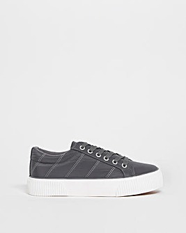 Eloise Quilted Trainers Wide E Fit