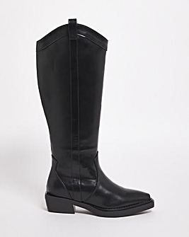 Ginger wide calf tall hotsell moto boot