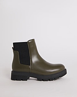 Tayla Chelsea Ankle Boots Wide E Fit