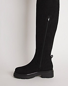 Gretel Stretch Over The Knee Boots Wide Fit Super Curvy Calf