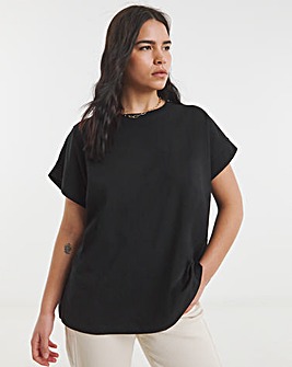 Black Boxy T-Shirt