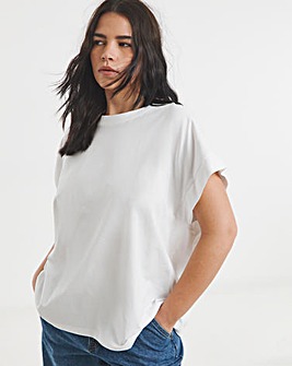 White Boxy T-Shirt