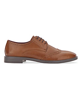 PU Formal Classic Brogue Extra Wide Fit