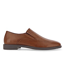 PU Slip On Formal Shoe Extra Wide Fit