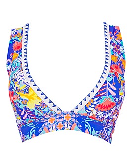 Frida Plunge Bikini Top