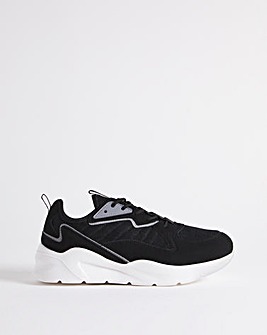 Chunky Sole Trainer Wide Fit