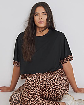 SB3 Leopard Print Active T-Shirt