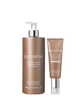 GATINEAU Golden Glow Face & Body 450ml - Medium/Dark (Worth 97)