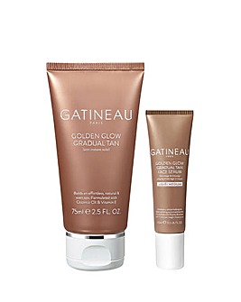 GATINEAU Golden Glow Face & Body Duo 85ml - Light/Medium (Worth 34)