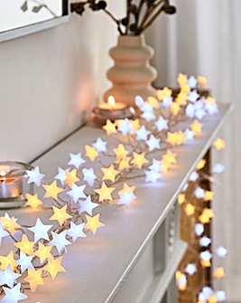 Star LED Cluster Christmas Lights