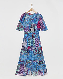 Joe Browns Aris Patchwork Print Maxi Dress