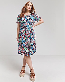 Joe Browns Kate Floral Jersey Mini Dress