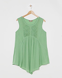 Joe Browns Curious Crochet Crinkle Tunic